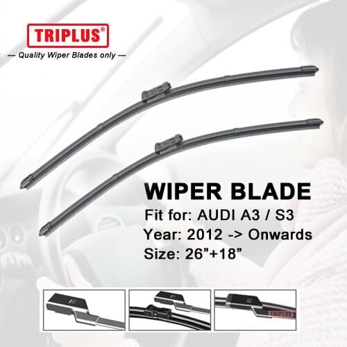 Wiper Blade for AUDI A3 / S3 (2012-Onwards) 1set 26"+18"