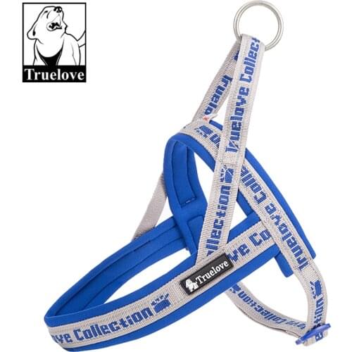 Truelove No-Pull Dog Harness Reflective Easy on off Pet Lifting Harness For Dogs French Bulldog Outdoor Soft Dog Vest Harness