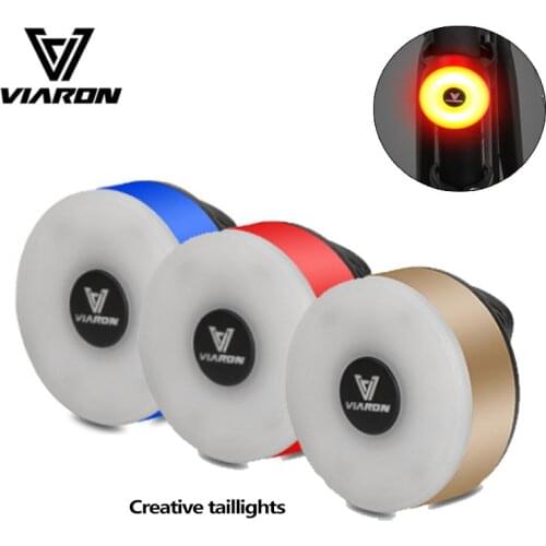 BOLANY Bicycle Rear Light Waterproof LED Blinking Tail Lamp Fast Rechargable Warning Bike Light for Outdoor Camping Cycling