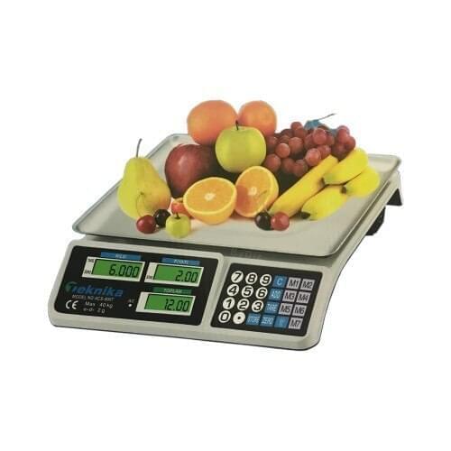Scales Grocer Grocery Market and SDs Tartıcı Max.40 Kg 2.Gr Sensitivity Reliable Portable Easy Use Large Plate