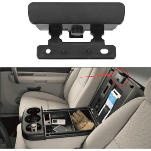 Car Center Console Latch Lock Armrest Lid For Chevy GMC Silverado 2008-2013 Car Center Console Latch Lock Armrest Lid Factory