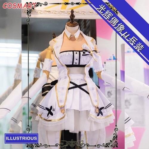 Game Azur Lane ILLUSTRIOUS Cosplay Costume SJ Uniform Lovely Lolita Dress Halloween Party Outfit For Women Girls New 2020