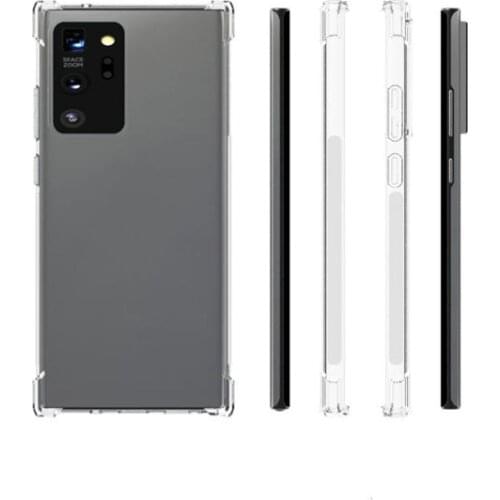 10pcs/lot For Samsung Galaxy A01 M01 Core Note 20 Ultra A21S A21 US A51 A71 Anti-shockproof TPU Clear Transparent Back Case