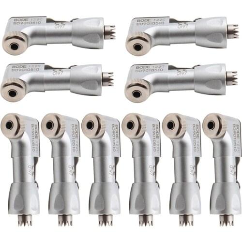10pcs Dental Low Speed Handpiece E Type Latch Contra Angle Head Wrench Rotor and Drive BODE 121C