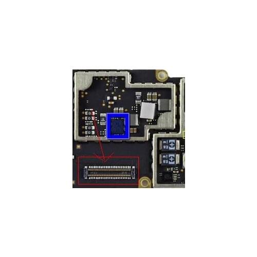 100pcs/lot, New Original J5900 USB charging charger dock FPC connector socket For iPad 4 A1458 A1459 A1460 on board fix parts