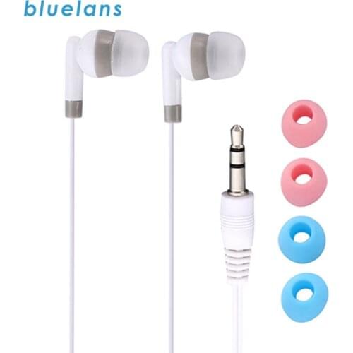 3.5mm High-quality Music Earphones Universal 3D Stereo Music Headphones With Caps Gift for Samsung for iPhone for Smartphone