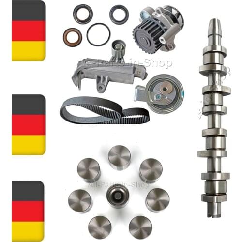 AP01 For Audi Seat Skoda VW 1.9 2.0 TDI PD Diesel Hydraulic Tappet Lifter +Timing Belt &Water Pump Tensioner KIT+Camshaft