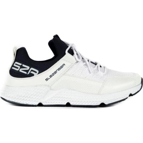 Slazenger Men White Zafira Hiking Shoes