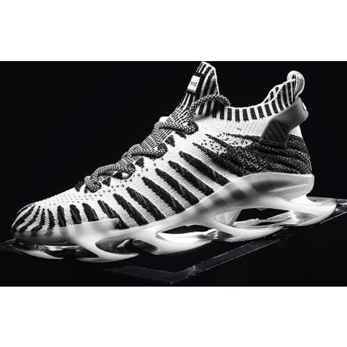 Mens Sneakers Sports Shoes Running Jogging Casual Shoes Blade Outsole 2020 New Brand Walking Shoes Men Comfortable Footwear