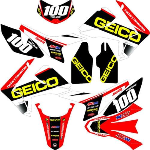 Motocross 3M DECALS GRAPHICS STICKERS Backgrounds Kits for Honda CRF250L 2012 2013 2014 2015 2016 2017 2018 for Honda 250L CRF