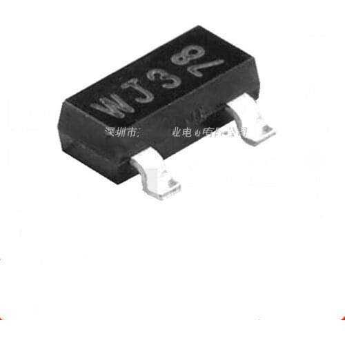 Original 50pcs/ BSH103 WJ3 SOT-23 MOSFET N-CH 30V 0.85A