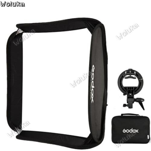 Godox Softbox 50x50 cm Diffuser Reflector for Speedlite Flash Light Professional Photo Studio with S-type chuck CD50 T03