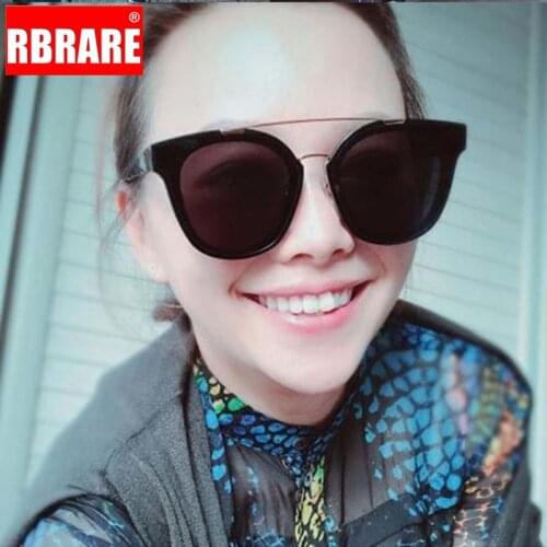 RBRARE 2021 Plastic Butterfly Sunglasses Women Luxury Vintage Ocean Lens Sun Glasses Classic Outdoor Lunette De Soleil Femme