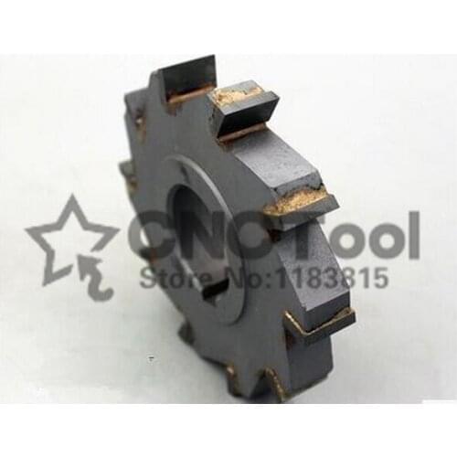 1pcs 125*4*5*6*8*10*12*14*16*18*20 alloy with three edge milling cutter, Alloy milling cutter,Suitable for processing groove