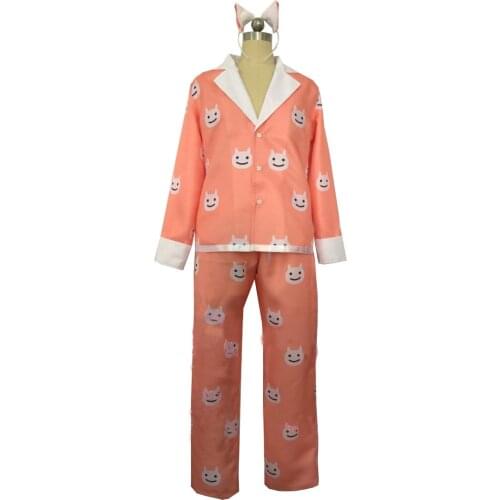 2020 Anime Bakemonogatari Cos Hanekawa Tsubasa Disabled cat Cartoon Female Woman Halloween Cosplay Costume