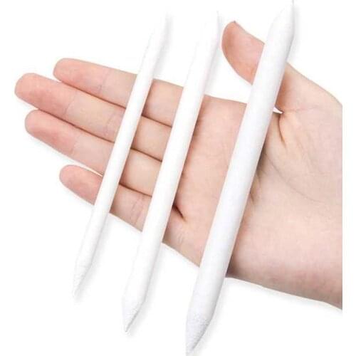 3 Size Smudge Tortillon Stump Sketch Shadows Tool White Art Art Pen White Rice Drawing Paper Pen Drawing O5K4