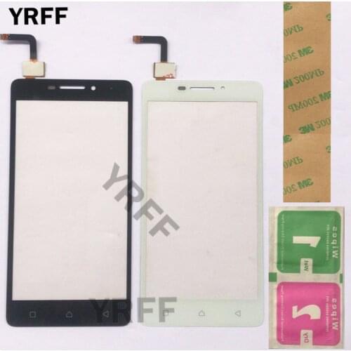 5'' Touchscreen Touch Panel Sesnor For Lenovo Vibe P1m P1m a40 P1ma40 P1mc50 Touch Screen Front Glass Digitizer Lens 3M Glue