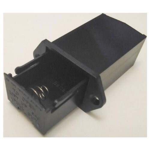 50PCS 9V battery box 1604 6LR61 with cover 9V-PP3 drawer type 2 hole built-in battery contact point sound external