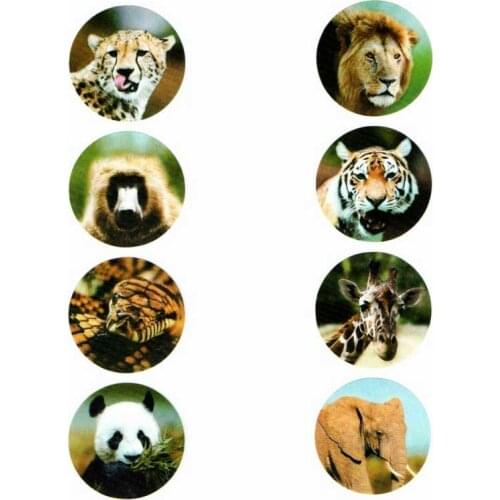 500 pcs/roll Cute Animal Stickers for Kids Children Diary decorating Journal Notebook Kawaii Korean Scrapbooking Material Set