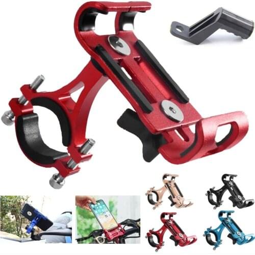 Bike Bicycle Phone Holder Handlebar Motorcyle Universal GPS Stand Clip Anti-slip Bracket for CellPhone iPhone Samsung Huawei