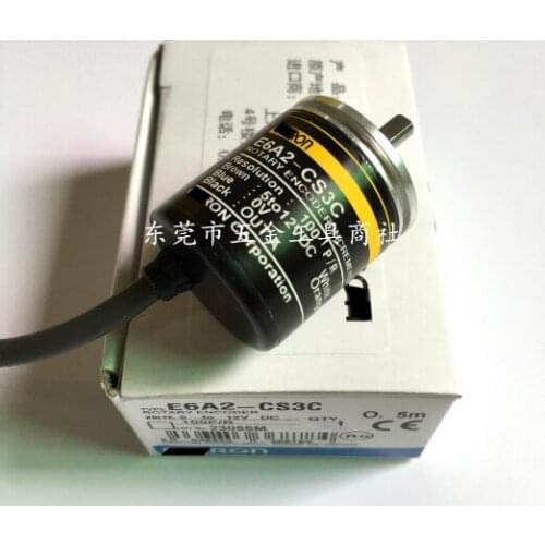 E6A2-CS3C 500P/R Encorder E6A2CS3C Rotary Encoder Industrial Encoder 500P/R 25mm Diameter E6A2 CS3C
