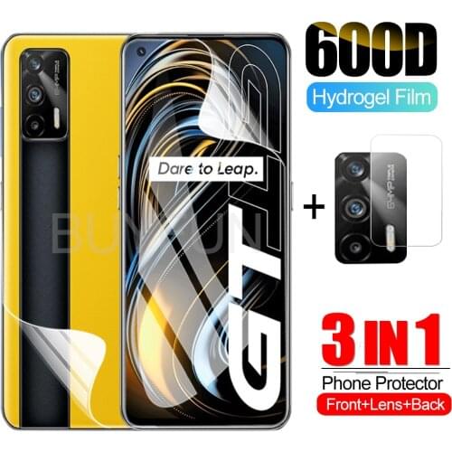 For Realme GT Neo Hydrogel Film For realme 8 Pro Screen With Camera Protector hydrogel Film For realme c21 v5 gt neo no glass