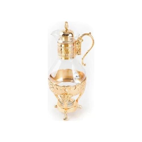 The fashionable and gorgeous embroidery base is handmade by Turkish gold and silver hot pot and Turkish gold and silver urn