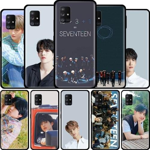 Seventeen Boys Capa for Samsung Galaxy A50 A70 A30 A40 A20 A10 A60 Soft Case Silicone Phone Cover A7 A9 2018 A20e A80 A10e Tampa
