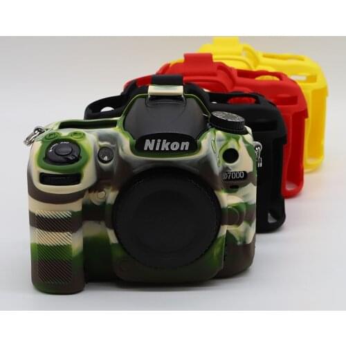 Soft Silicone Camera Body Case Skin DSLR Camera Bag Protector Cover for Nikon D5300 D610 D600 D7000 D7500 D810 D850 D5500