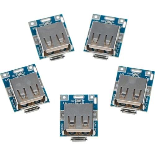 3.7V Power Bank Charger Circuit Board Lithium Battery Charger Board Plate Boost Charging Module DIY For Power Bank 5V 1A