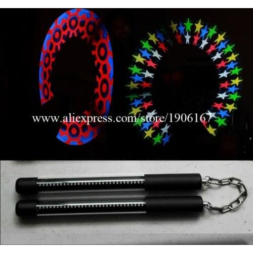 Full Color 30 Pixels Led POI Magic Sticks LED Programmable Performances Nunchakus For Party Stage Show