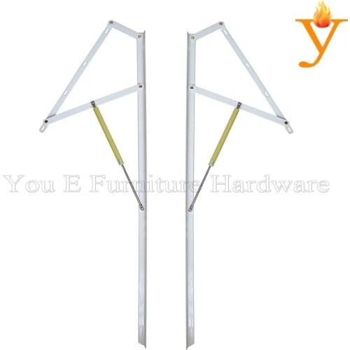 Adjustable Furniture Part Lift Gas Spring Mechanism Frame For Bed Or Sofa Storage A05