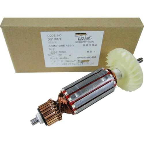 ARMATURE 220V-240V Rotor 361007F 361007E For Hitachi G13STA G13SS2 G12STA G12SS2 G10SS2