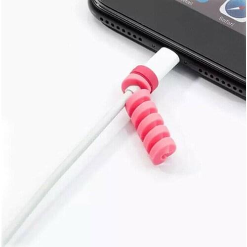 Charging Cable Protector For Phones Cable Holder Ties Cable Winder Clip For Mouse USB Charger Cord Management Cable Organizer