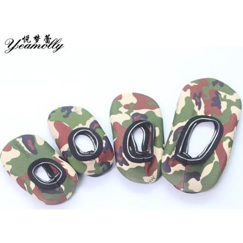 YEAMOLLY Winter Women Dispensing Antiskid Camouflage Pattern Floor Socks Kids Thickening Non-Slip Thermal Sock Slippers Fashion