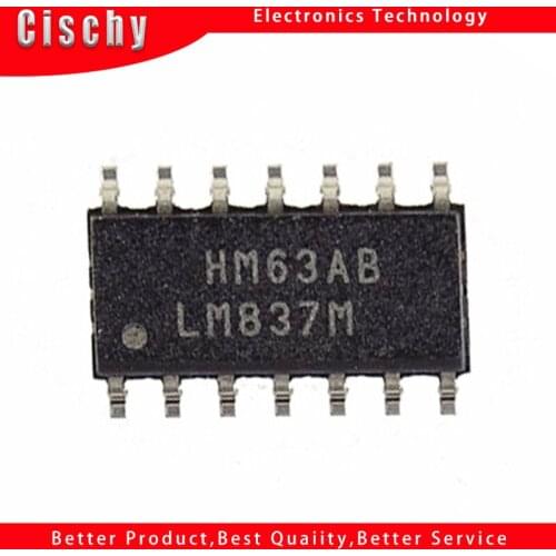1pcs/lot LM837MX LM837M LM837 SOP-14 In Stock
