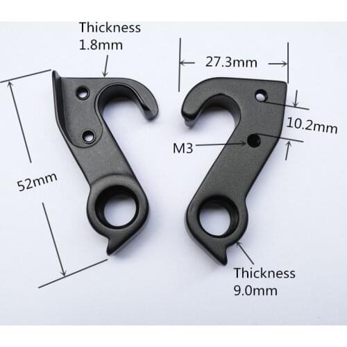 1pc Bicycle Rear Derailleur Hanger Cycling alloy road Bike gear rear dropout for Canyon 2016 ultimate cf Canyon slx SLX 9.0 No35