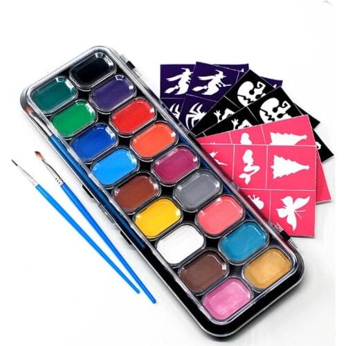 18Color Paint Board Refined From Compression Small Wolume Large Capacity