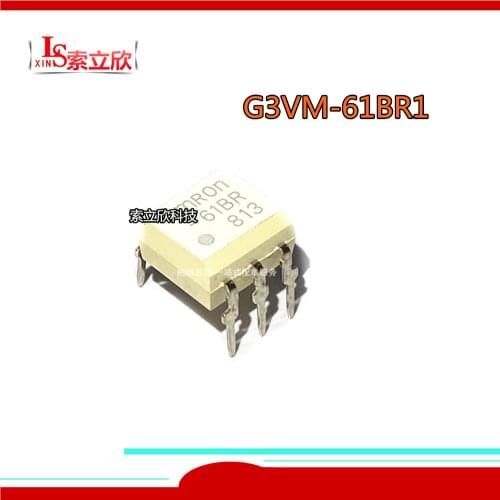 5PCS/LOT 100%NEW&Original G3VM-61BR1 G3VM 61BR1 DIP-6 Solid state relay optical coupling