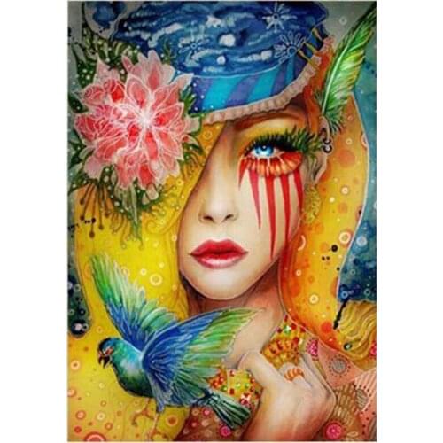 5D Diamond Painting New Product Rhinestone Inlaid Embroidery Personality Fashion Beauty Decoration Home Decoration FH558