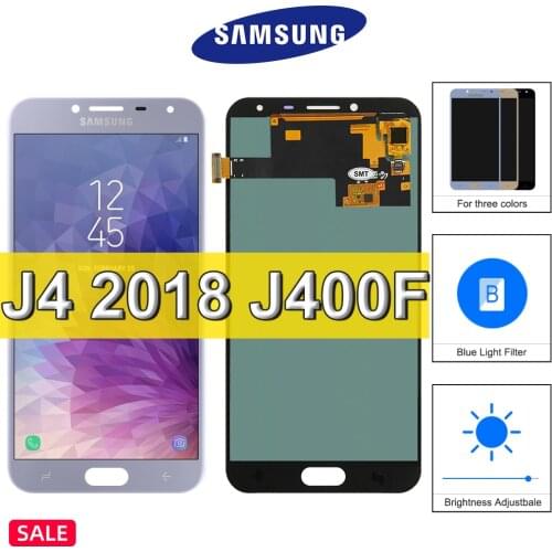 J4 Display Super AMOLED For Samsung Galaxy J4 2018 J400 J400F J400G/DS LCD Display Touch Screen Digitizer Assembly Replacement