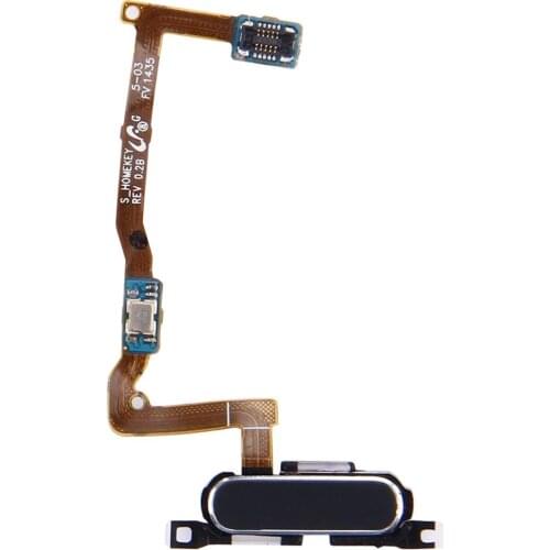 IPartsBuy Home Button with Flex Cable Replacement for Galaxy Alpha / G850F