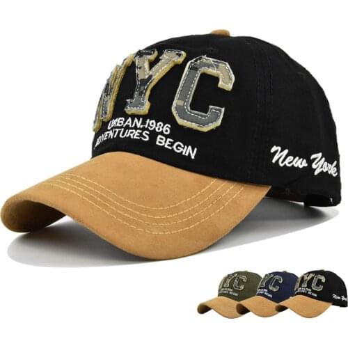 New Womens Mens Outdoor Cotton Cap High Quality Embroidered Unisex Hip Hop Baseball Caps Adjustable For Summer Male Hats