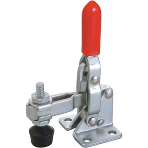 New Vertical Type Toggle Clamp GH-101-A 50Kg 110Lbs Quick Holding Toggle Clamp For Hand Tool