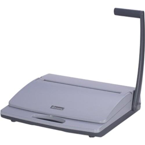 Office and school use gray paperback book comb binding machine WD-1688