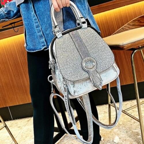 Rhinestone Female Bag Crossbody Luxury Tassel Serpentine Womens Bag Shoulder Bolso Mujer Womens Small Handbag Top Handle Tote