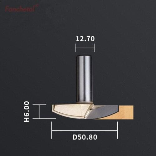 12.7mm*50.8mm,1PCS-Freeshipping,CNC Solid Carbide Milling Cutter,woodworking bitthin round bottom door cutter,wood tool