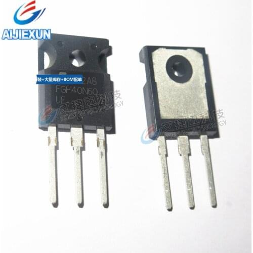 5Pcs FGH40N60UF FGH40N60 TO247 600V, 40A Field Stop IGBT 100% New and original