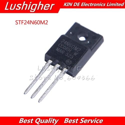 5pcs STF24N60M2 TO-220F 24N60M2 TO220F 24N60C3 STF24N60 24N60 24A 600V TO-220