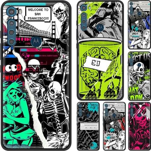 Watch Dogs 2 Dedsec Case For Motorola G30 G10 G9 G8 Power Lite Plus Play G Stylus One Fusion Hyper Edge E6s Cover Capa Fundas